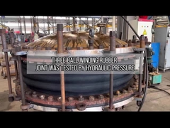 Trzy kulkowe zwoje gumowe z dostosowanym do potrzeb projektowaniem elastycznym wysokiej jakości