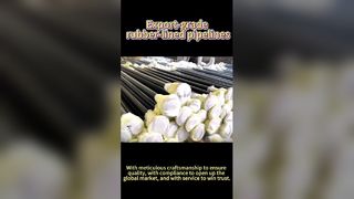 Wytrzymała rura wyłożona gumą do zastosowań w trudnych warunkach przemysłowych