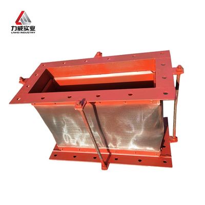 Kompenzator cieplny z tkaniny prostokątnej do układu wydechowego gazu Kompenzatory z materiałów miękkich