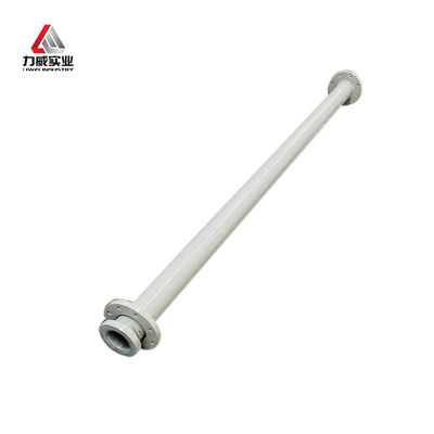 Rury wyłożone z gumy naturalnej z odpornością na temperaturę flanszy