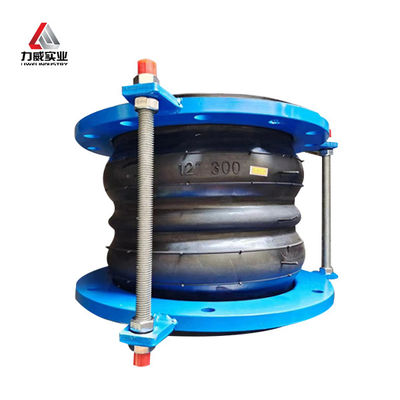 PN6 Flanged Rubber Flex Connectors Flexible Joint Pressure Double Sphere z śrubokrętami i maticami