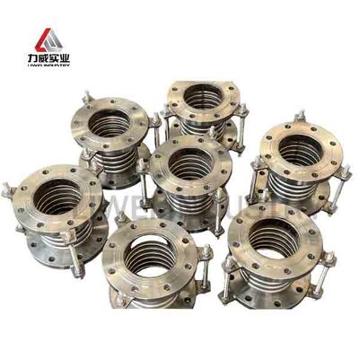 Dampener wibracyjny metalowy o elastyczności kątowej zaprojektowany do temperatury od minus 40 stopni Celsjusza do 550 stopni Celsjusza