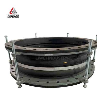 Doskonała odporność na korozję Podwójnie kuliste elastyczne połączenie gumowe z możliwością ruchu osiowego