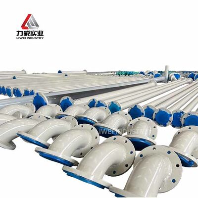 Rurociąg pokryty gumą naturalną idealnym wyborem dla odpornych na korozję systemów rurociągowych w różnych gałęziach przemysłu