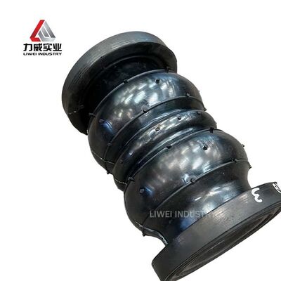 JIS 10K Flanged Double Sphere Rubber Expansion Joint EPDM Vulcanized dla systemów wodociągowych
